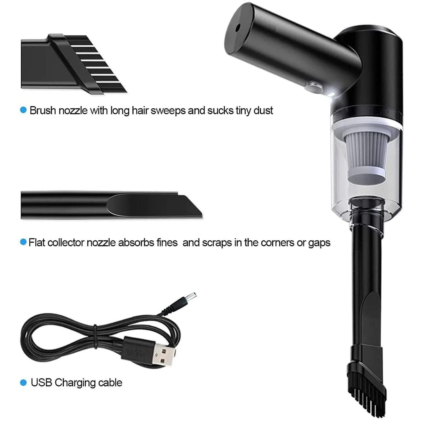 Portable Car and Home Vacuum Cleaner & Blower - MexaCart